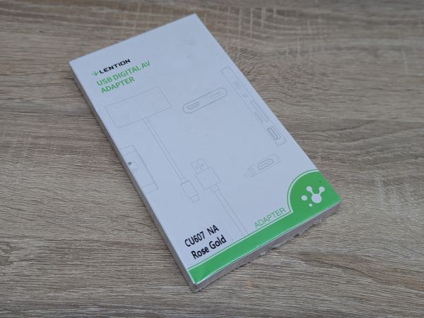 Новий Цифровий AV-адаптер LENTION USB-C-HDMI CU607
