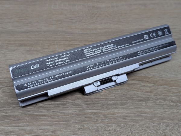 Б/В Акумуляторна батарея Green Cell VGP-BPS13A\B