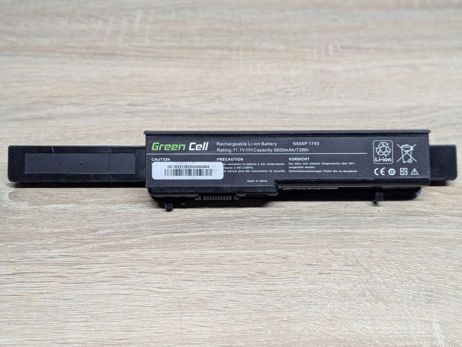 Б/В Акумуляторна батарея Green Cell N856P 1745 [ProductHub SKU N856P]