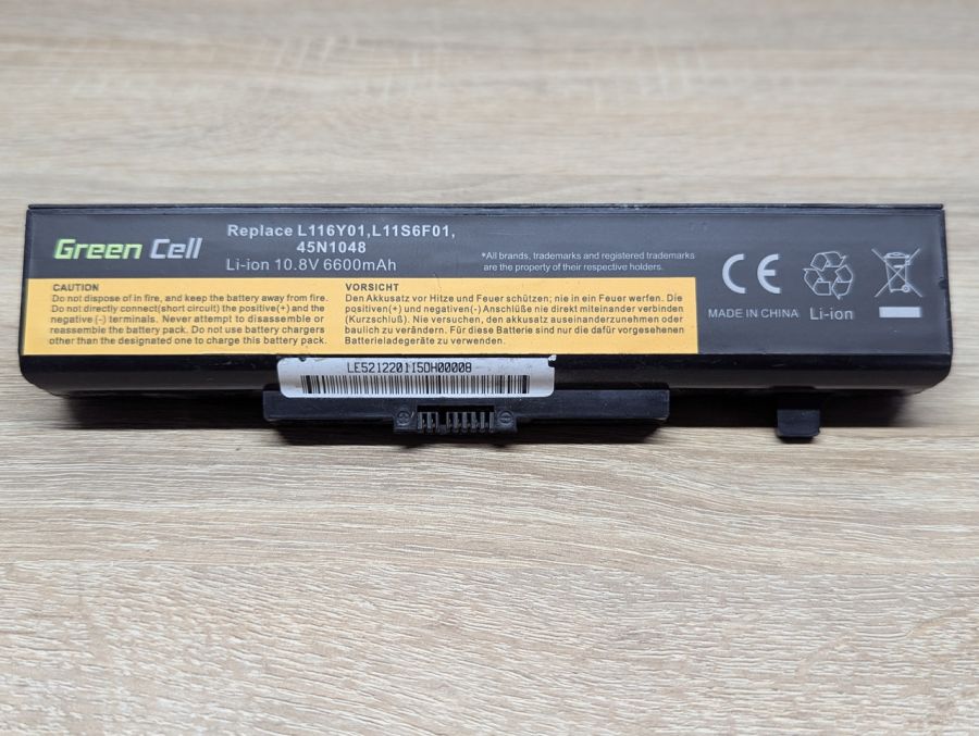 Б/В Акумуляторна батарея Green Сell L116Y01,L11S6F01,45n1048