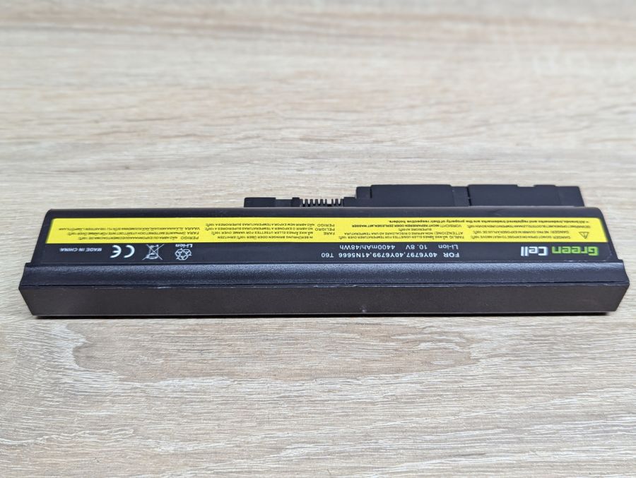 Б/В Акумуляторна батарея Green Cell 40Y6797, 40Y6799, 41N5666