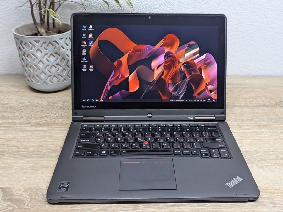 Ноутбук Б/В Lenovo Yoga S1, Intel Core i7-4510U, DDR3 8 GB, SSD 128GB, 14" Full HD Сенсор