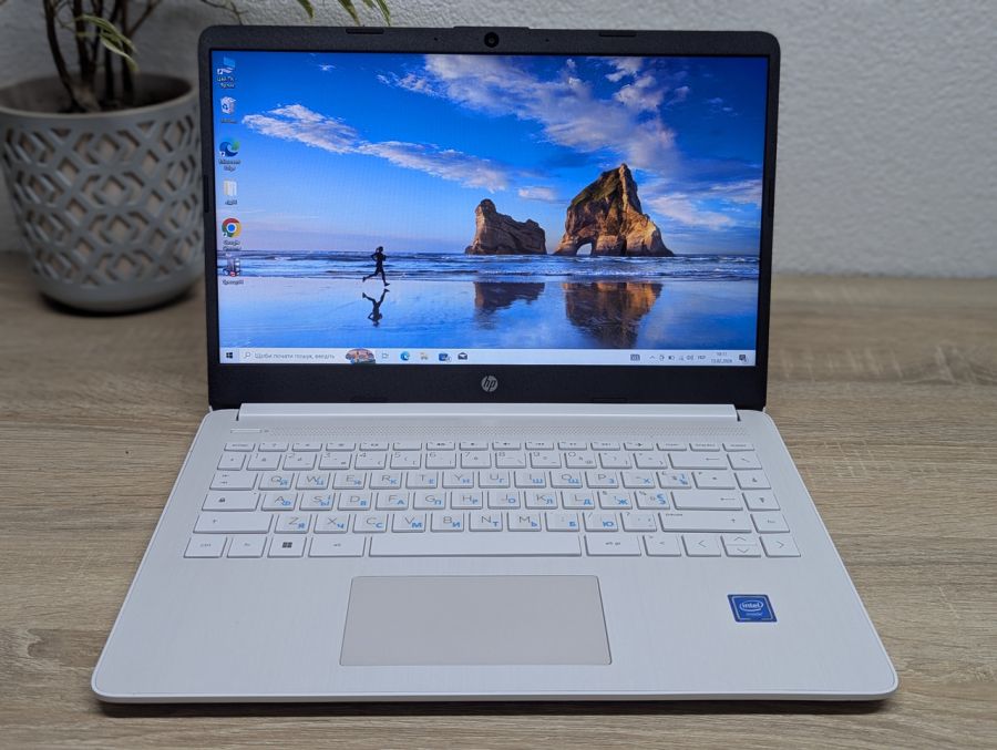 Ноутбук Б/В HP Laptop 14S, Intel Celeron N4100, DDR4 4 GB, SSD 58GB, 14" UHD