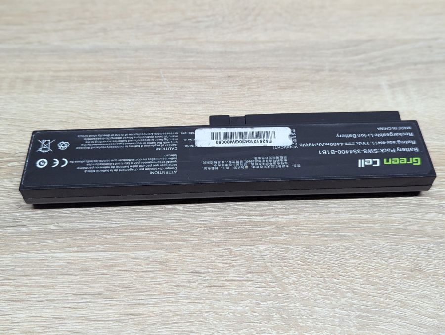 Б/В Акумуляторна батарея Green Cell SW8-3S4400-B1B1