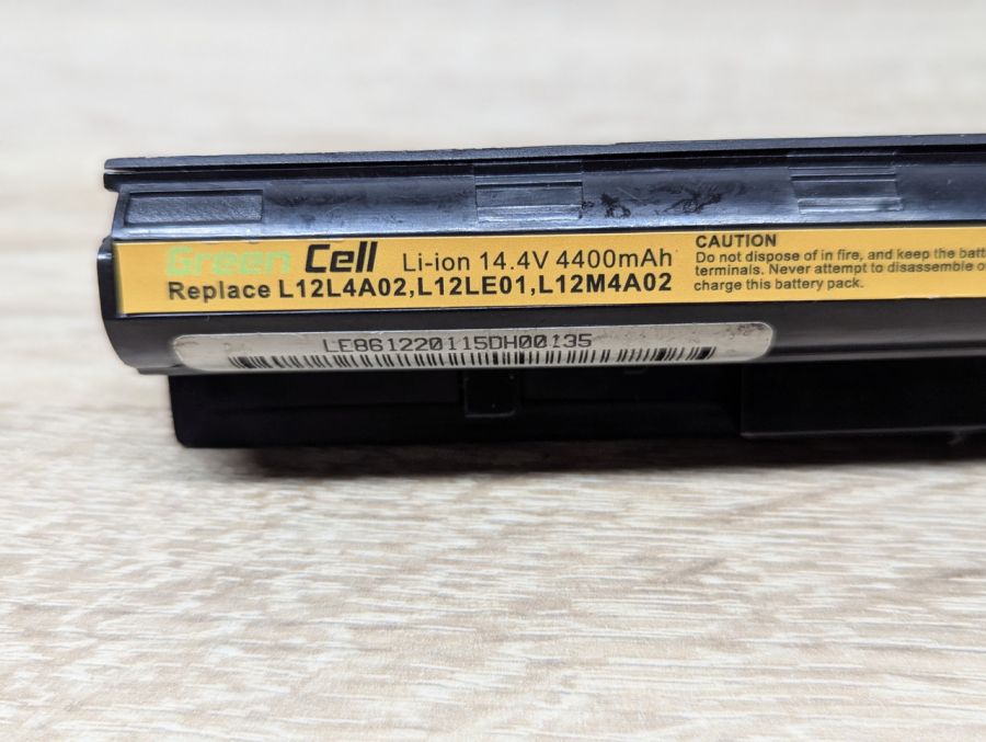 Б/В Акумуляторна батарея Green Cell L12L4A02,L12LE01,L12M4A02