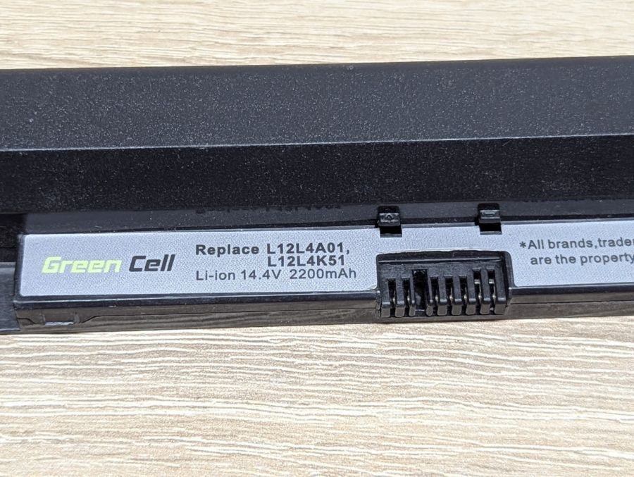 Б/В Акумуляторна батарея Green Cell L12L4A01,L12L4K51