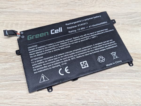 Б/В Акумуляторна батарея Green Cell 01AV411
