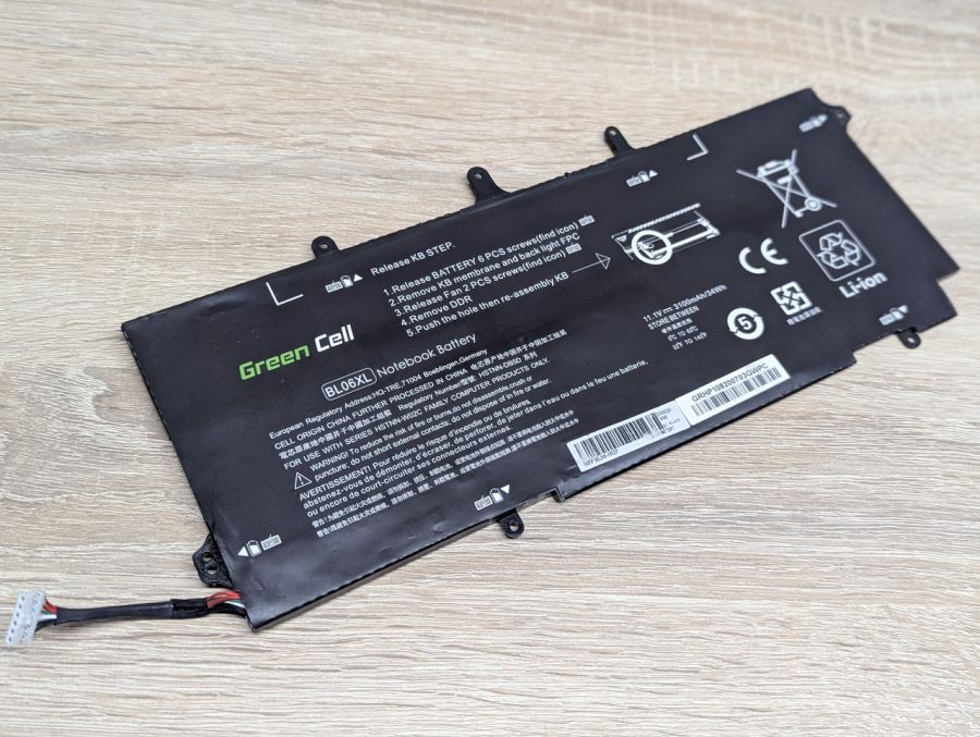 Б/В Акумуляторна батарея Green Cell BL06XL