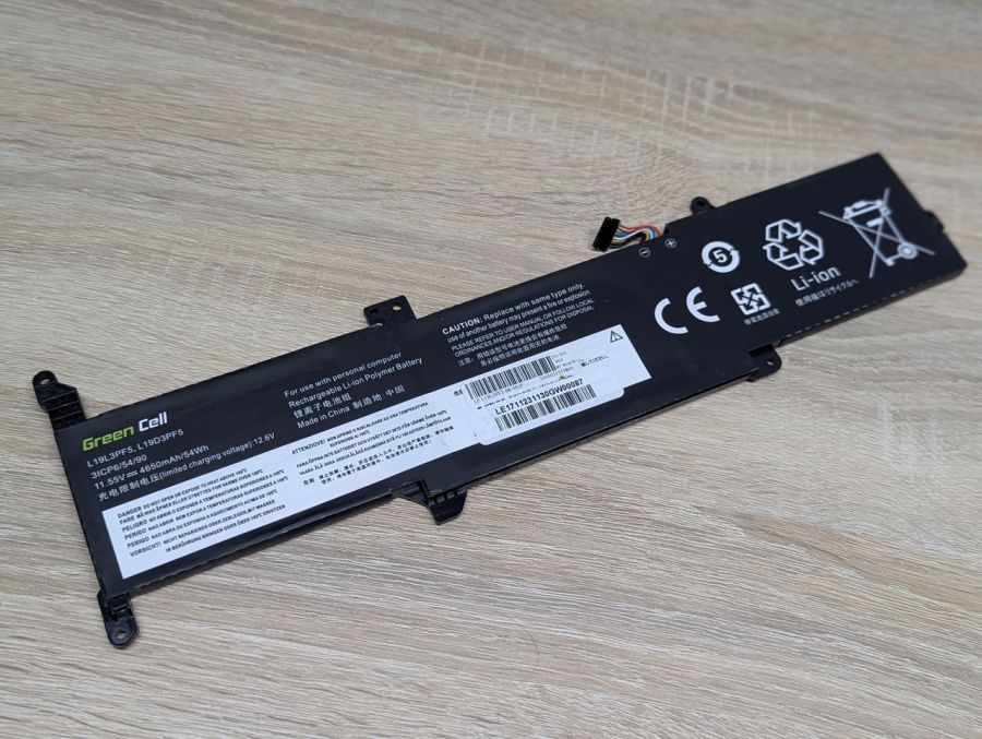 Б/В Акумуляторна батарея Green Cell L19L3PF5,L19D3PF5