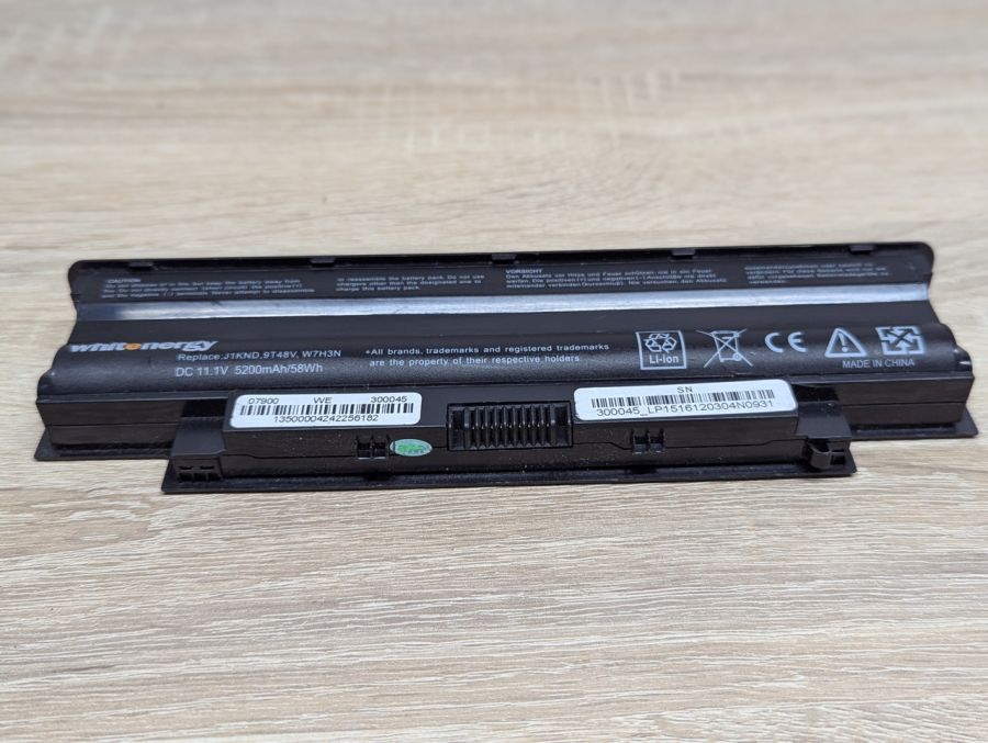 Б/В Акумуляторна батарея Whitenergy J1KND,9T48V,W7H3N