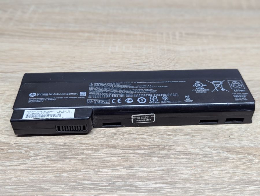 Б/В Оригінальна акумуляторна батарея HP CC09