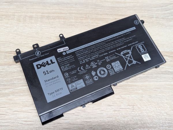 Б/В Оригінальна акумуляторна батарея Dell 93FTF