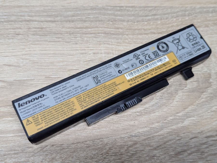 Б/В Оригінальна акумуляторна батарея Lenovo L11P6R01
