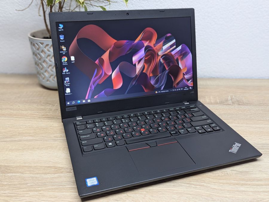 Ноутбук Б/В Lenovo ThinkPad L490, Intel Core i5-8250U, DDR4 8 GB, SSD 128GB, 14" UHD