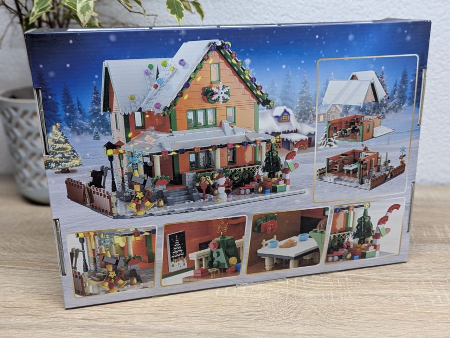 Новий Набір конструктора PLAXSOON Christmas House SC9932