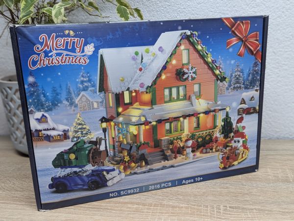 Новий Набір конструктора PLAXSOON Christmas House SC9932