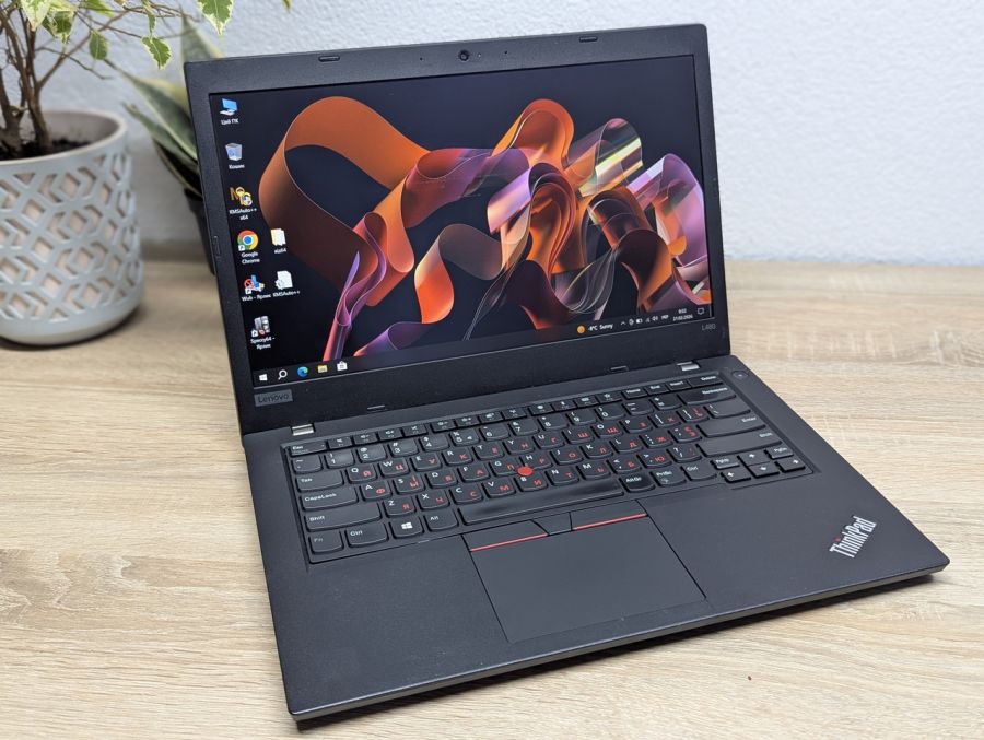 Уцінка! Ноутбук Б/В Lenovo ThinkPad L480, Intel Core i5-8250U, DDR4 8 GB, SSD 128GB, 14" Full HD