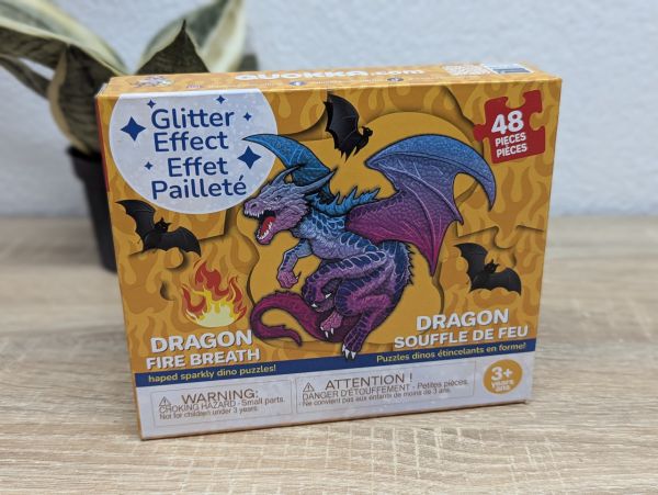 Новий Пазл дитячий QUOKKA "Dragon Fire Breath"