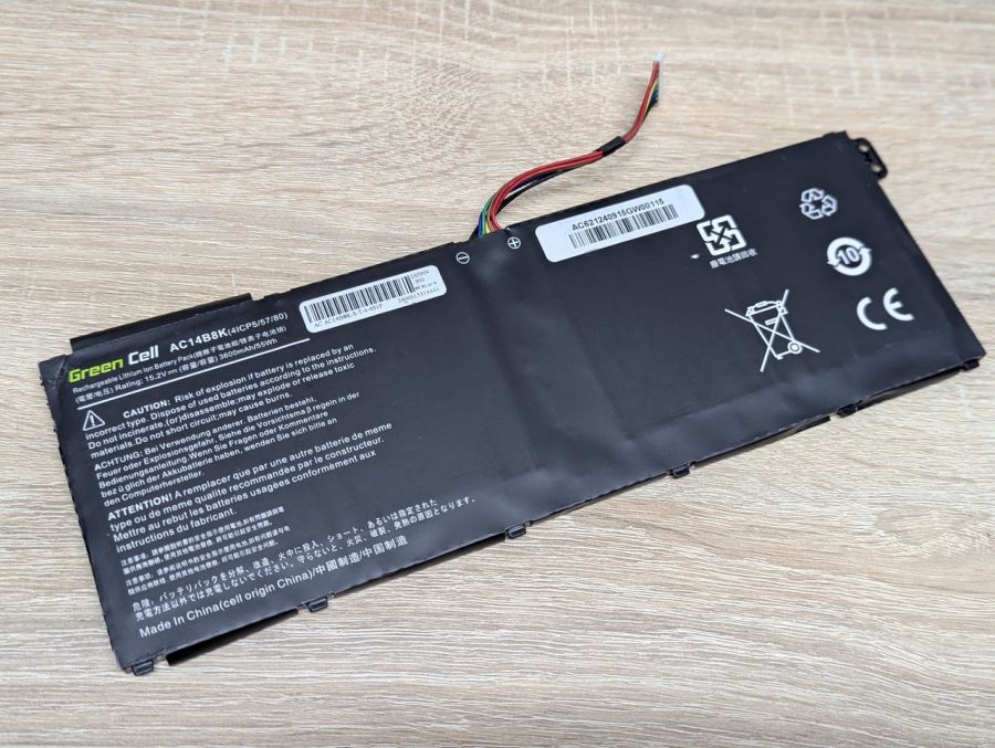Б/В Акумуляторна батарея Green Cell AC14B8K