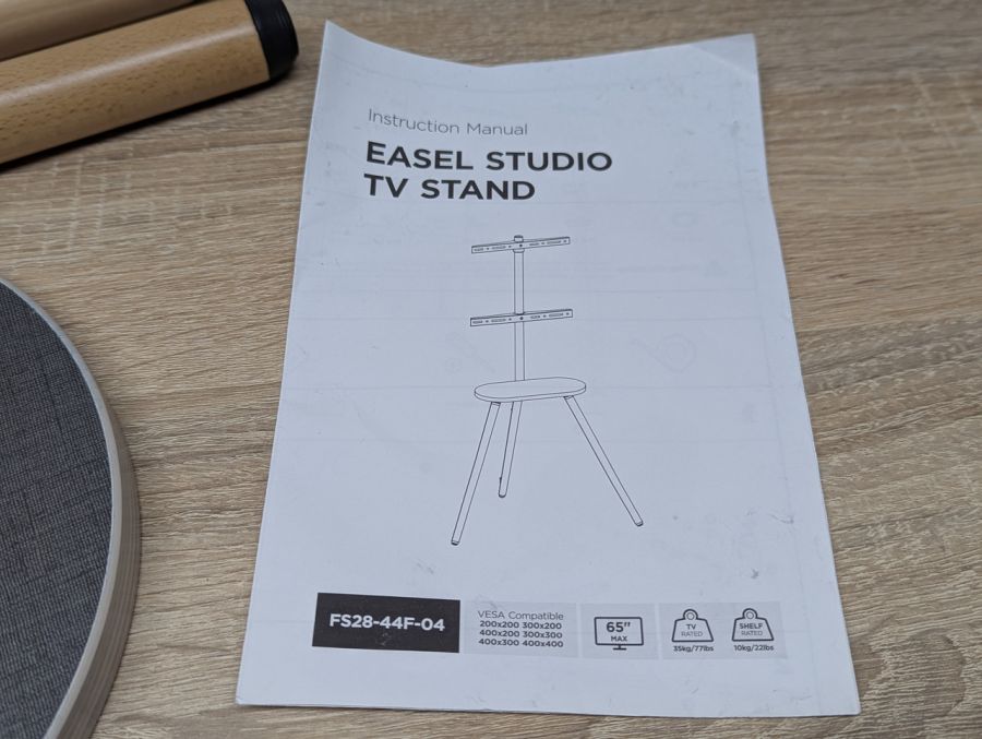Новий Підлогова стійка для телевізора Easel Studio TV Stand FS28-44F-04