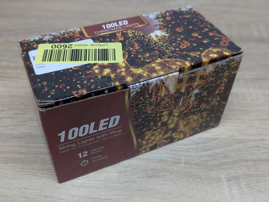 Новий Світлодіодна гірлянда на 100 LED ламп [ProductHub SKU 100 LED(2)]