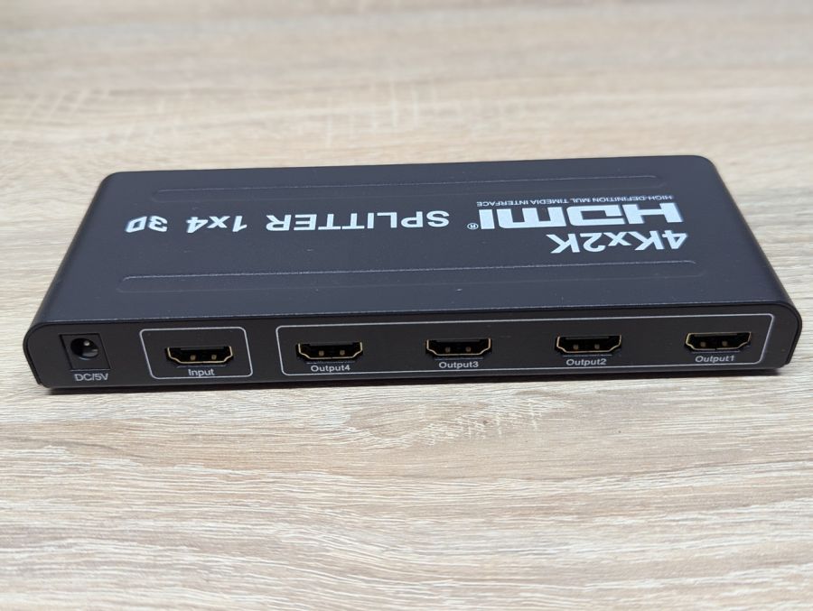 Б/В HDMI сплітер (розгалужувач) 1x4 Cablexpert DSP-4PH4-02