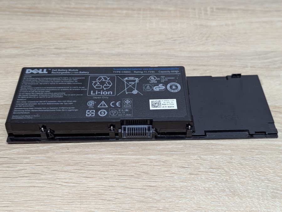 Б/В Оригінальна акумуляторна батарея Dell C565C [ProductHub SKU C565C]