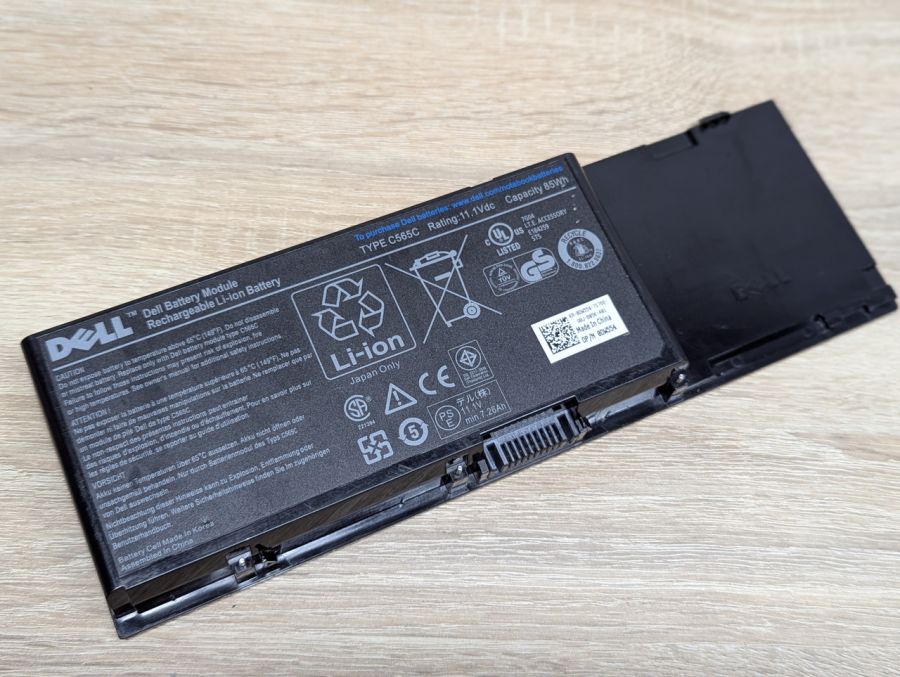 Б/В Оригінальна акумуляторна батарея Dell C565C [ProductHub SKU C565C]