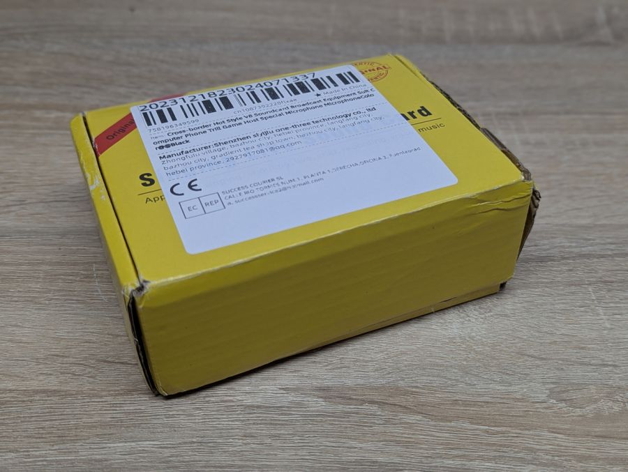 Новий Зовнішня звукова карта Live Sound Card V8