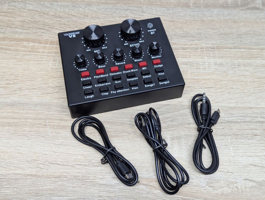 Новий Зовнішня звукова карта Live Sound Card V8