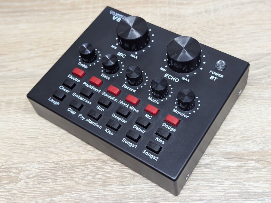 Новий Зовнішня звукова карта Live Sound Card V8