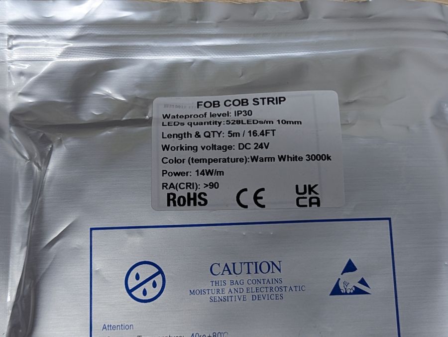 Новий Набір світлодіодних стрічок COB 6шт