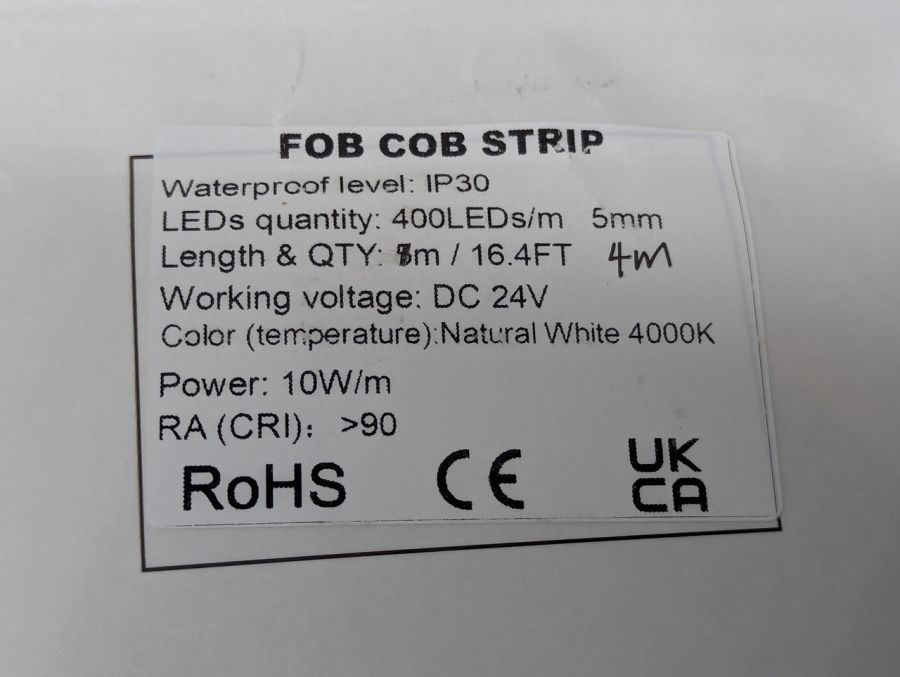 Новий Набір світлодіодних стрічок COB 6шт