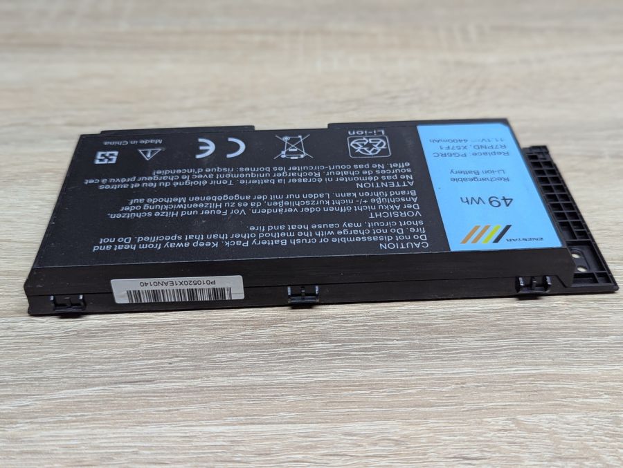 Б/В Акумуляторна батарея Enestar PG6RC,R7PND,X57F1
