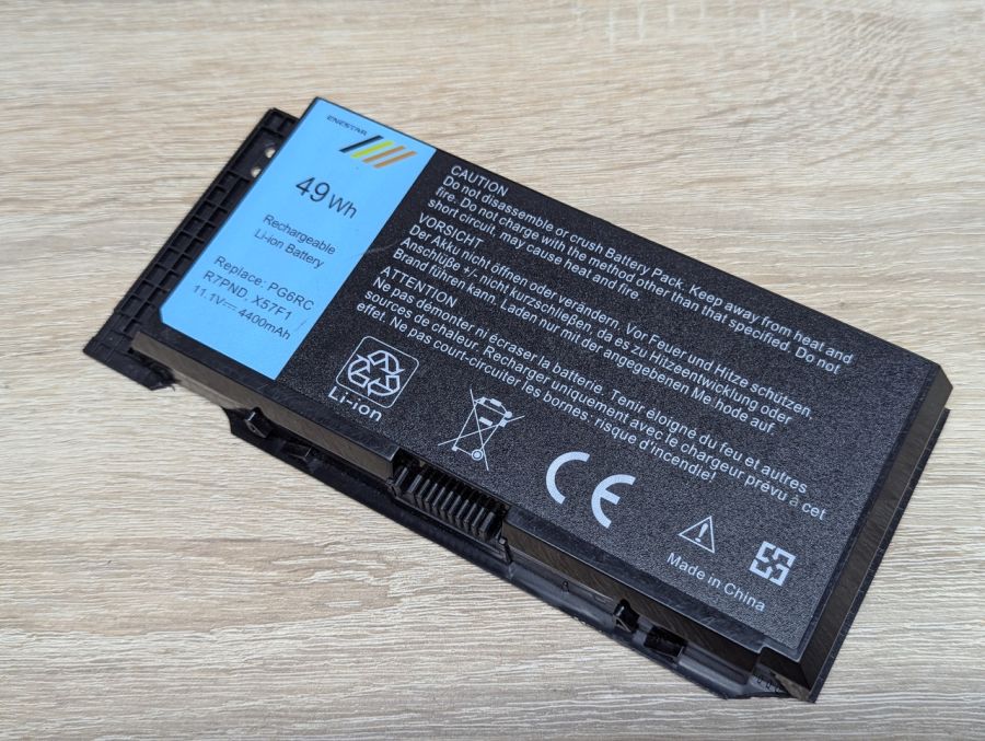 Б/В Акумуляторна батарея Enestar PG6RC,R7PND,X57F1