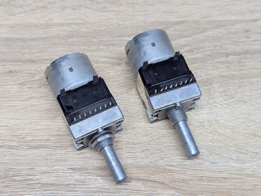 Новий Потенциометр ALPS RK168 201M-50KAx2