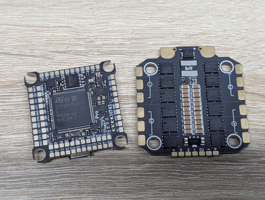 Новий Стек польотного контролера DAKEFPV H743 Pro з регулятором швидкості (ESC) для FPV-дронів