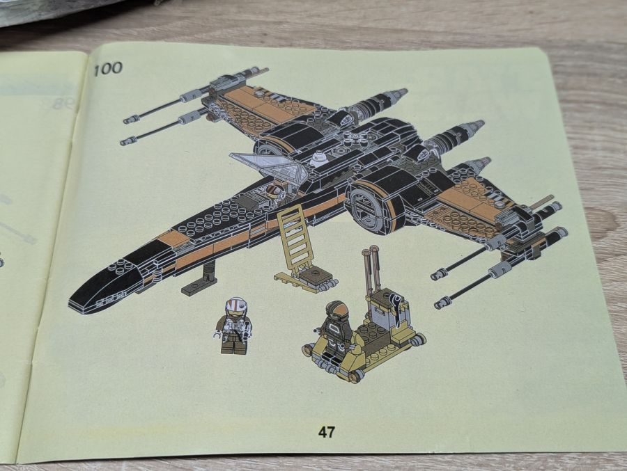 Новий Конструктор "Star Wart", Star Wars " Винищувач X-wing По Дамерона"