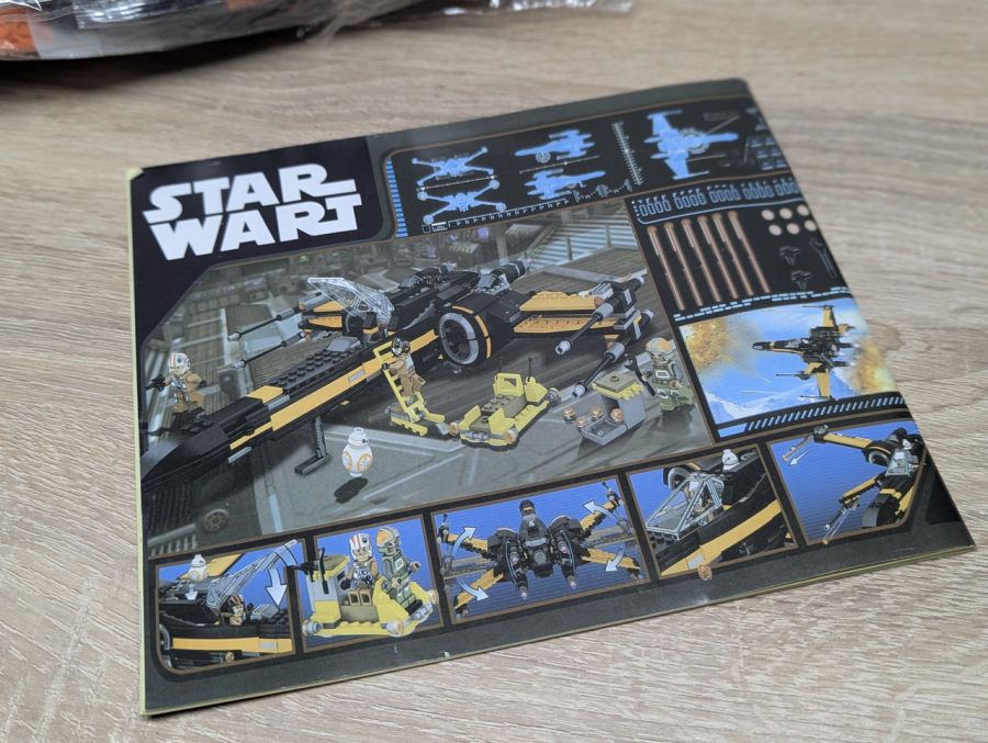 Новий Конструктор "Star Wart", Star Wars " Винищувач X-wing По Дамерона"
