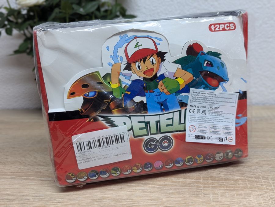 Новий Набір іграшкових покеболів "Petelf Go"з 12 штук