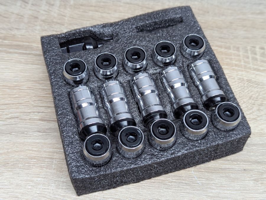 Новий Комплект колісних гайок Volk Racing Formula Nut Set M12x1.25 [ProductHub SKU M12x(2)]