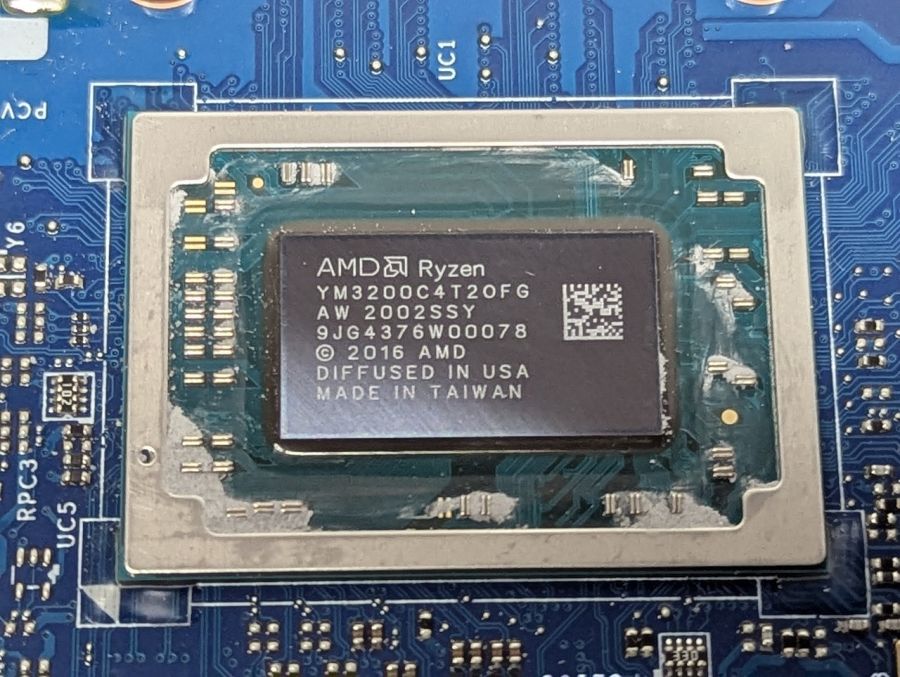 Б/В Материнська плата до ноутбуку HP 255 G7(оригінал), AMD Ryzen 3 3200U