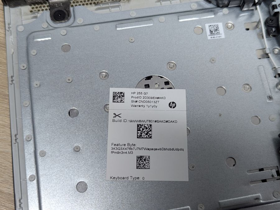 Б/В Материнська плата до ноутбуку HP 255 G7(оригінал), AMD Ryzen 3 3200U