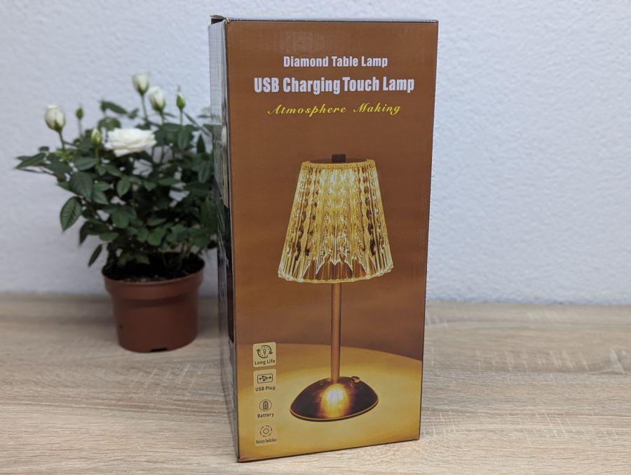 Новий Настільна LED лампа Rose Diamond Table Lamp