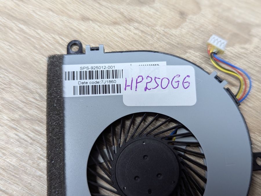 Б/В Вентилятор (кулер) системи охолодження для ноутбука HP 250,255 G4,G5,G6,G7