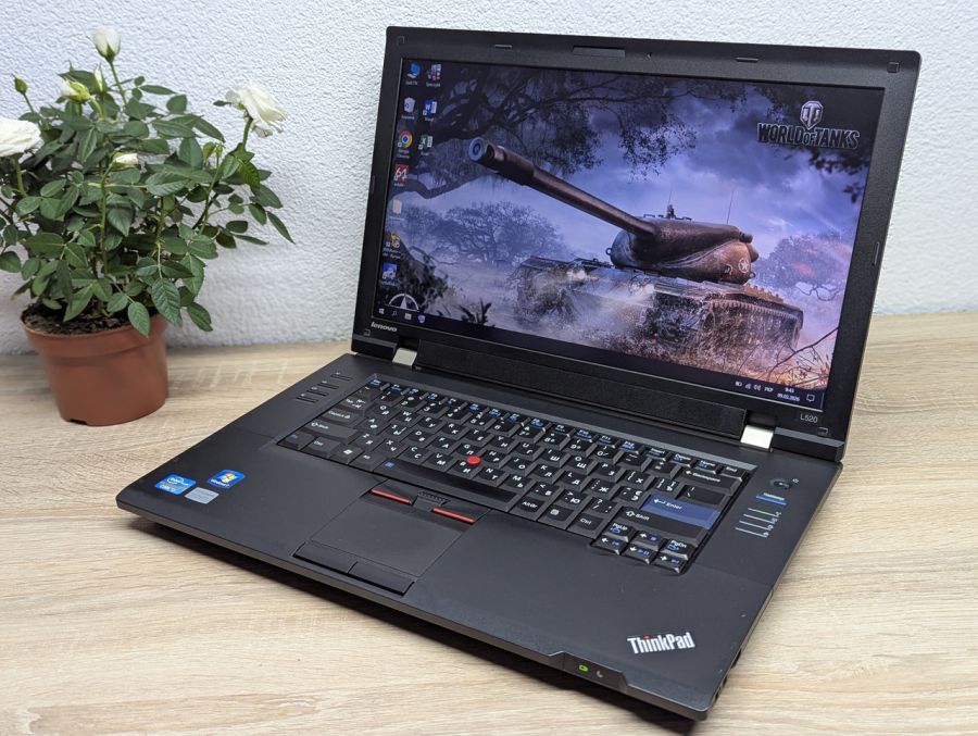 Ноутбук Б/В Lenovo L520, Intel Core i3-2330M, DDR3 8 GB, SSD 128GB, 15.6" HD