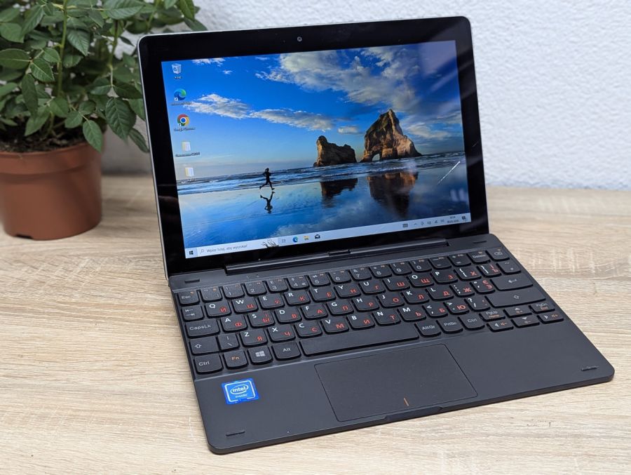 Уцінка!Планшет з клавіатурою Б/В Lenovo Ideapad Miix 300-10IBY:11 сенсорний, Intel Atom Z37735F,2 GB DDR3,SSD 32