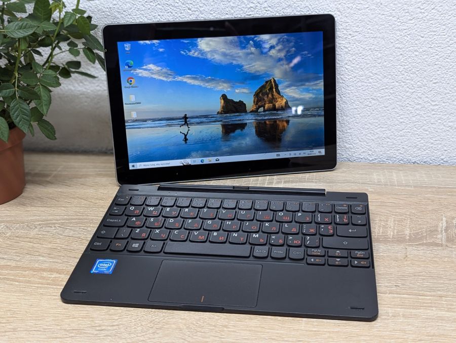 Уцінка!Планшет з клавіатурою Б/В Lenovo Ideapad Miix 300-10IBY:11 сенсорний, Intel Atom Z37735F,2 GB DDR3,SSD 32