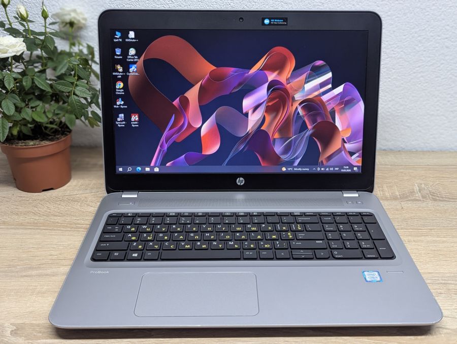 Ноутбук Б/В HP ProBook 450 G4, Intel Core i5-7200U, DDR4 8GB, SSD 128GB, 15.6" HD