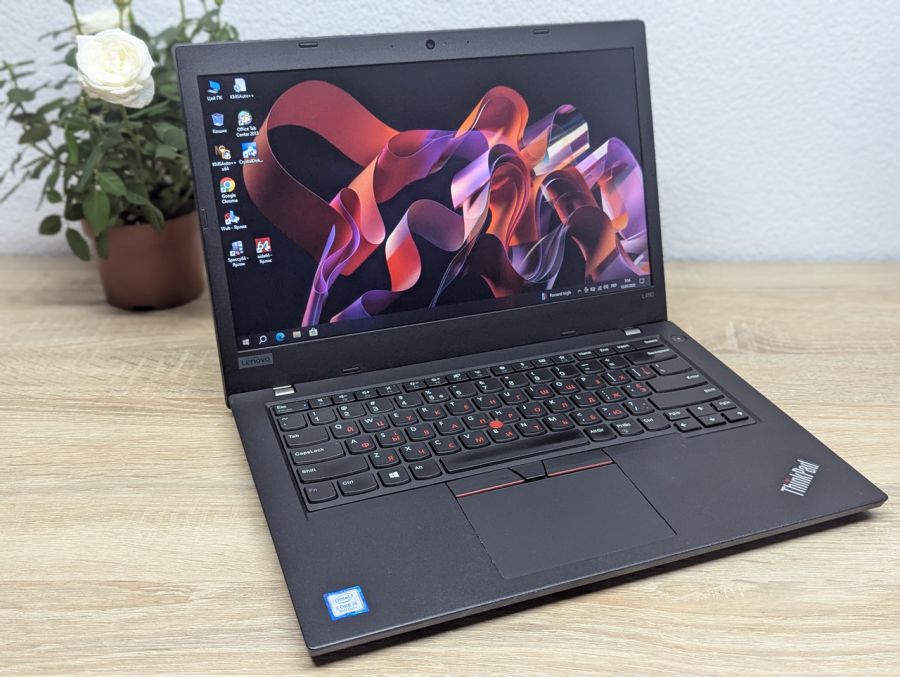 Ноутбук Б/В Lenovo ThinkPad L480, Intel Core i5-8250U, DDR4 8 GB, SSD 128GB + SSD 256GB, 14" UHD